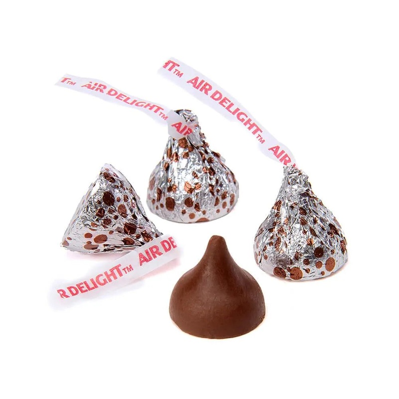 Hershey’s Kisses Air Delight Milk Chocolate Candy: 70-Piece Bag