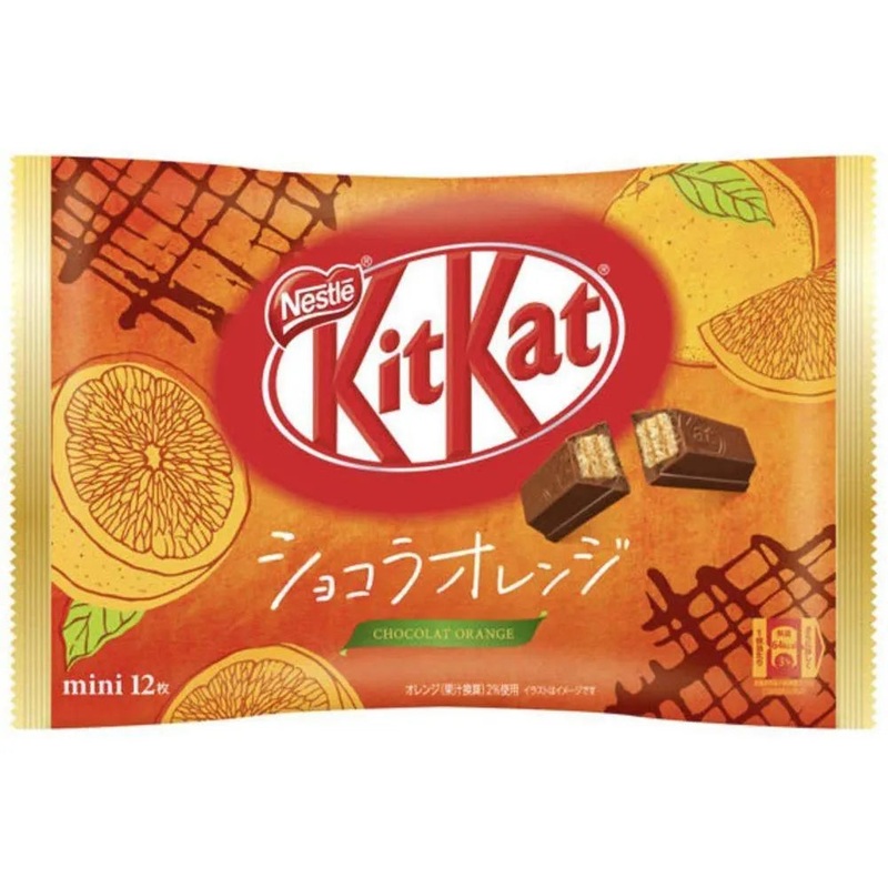 Kit Kat Snack Size Packs – Chocolat Orange: 12-Piece Bag