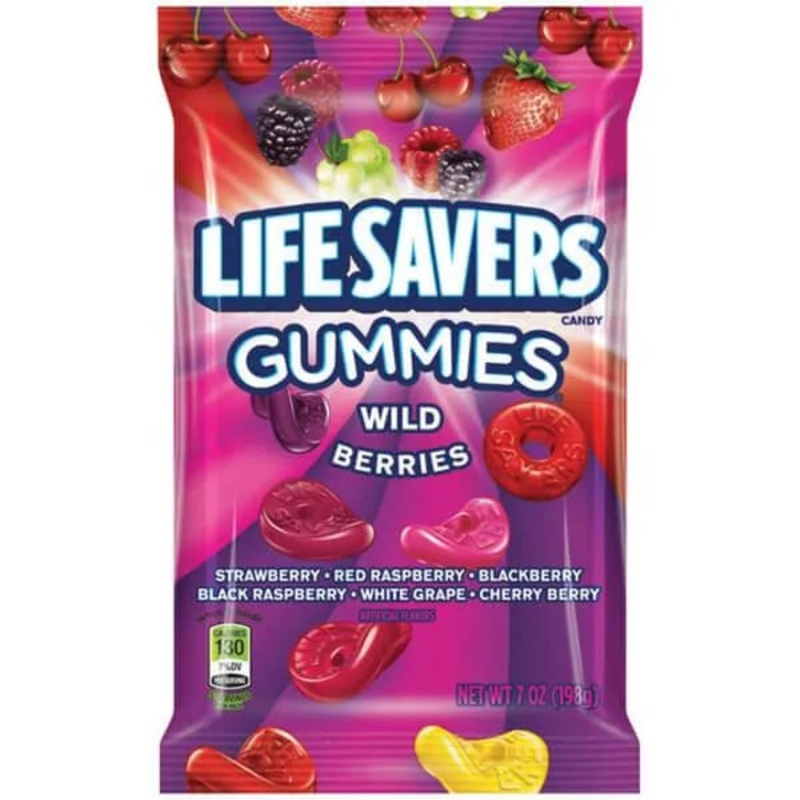 LifeSavers Gummies Candy – Wild Berries: 5LB Box