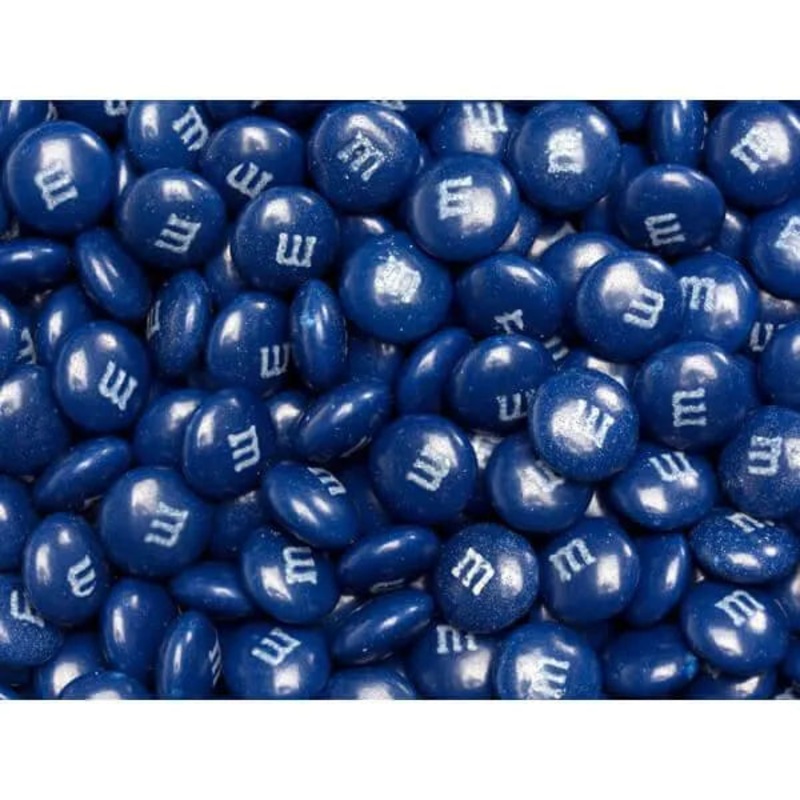 M&M’s Milk Chocolate Candy – Dark Blue: 10LB Bag