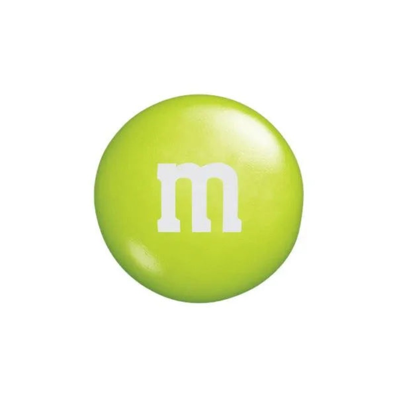 M&M’s Milk Chocolate Candy – Electric Green: 6LB Case