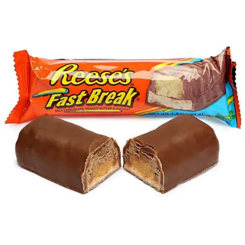 Reese’s Fast Break Candy Bars: 18-Piece Box