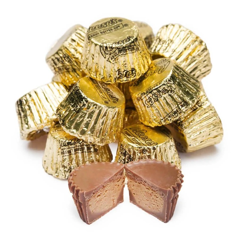 Reese’s Peanut Butter Cups Miniatures – Gold: 200-Piece Bag
