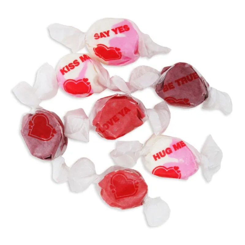 Romantic Sweet Talkin’ Heart Taffy: 3LB Bag