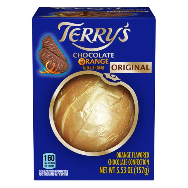 Terry’s Milk Chocolate Orange Ball Gift Box: 12-Piece Case