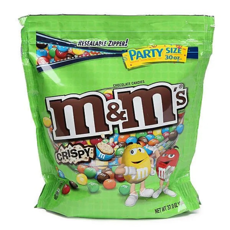 Crispy Milk Chocolate M&M’s Candy: 30-Ounce Bag