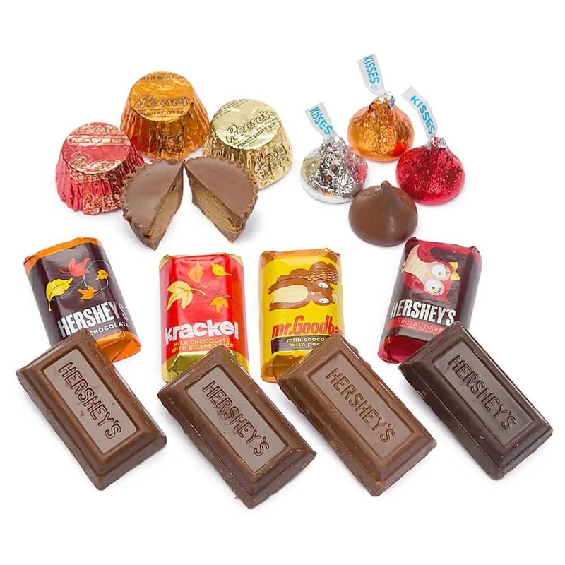 Hershey’s Chocolate Autumn Candy Assortment: 3-Pack