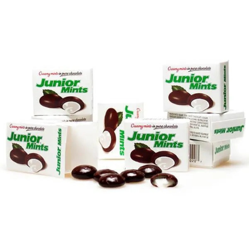Junior Mints Candy Mini Packs: 72-Piece Box
