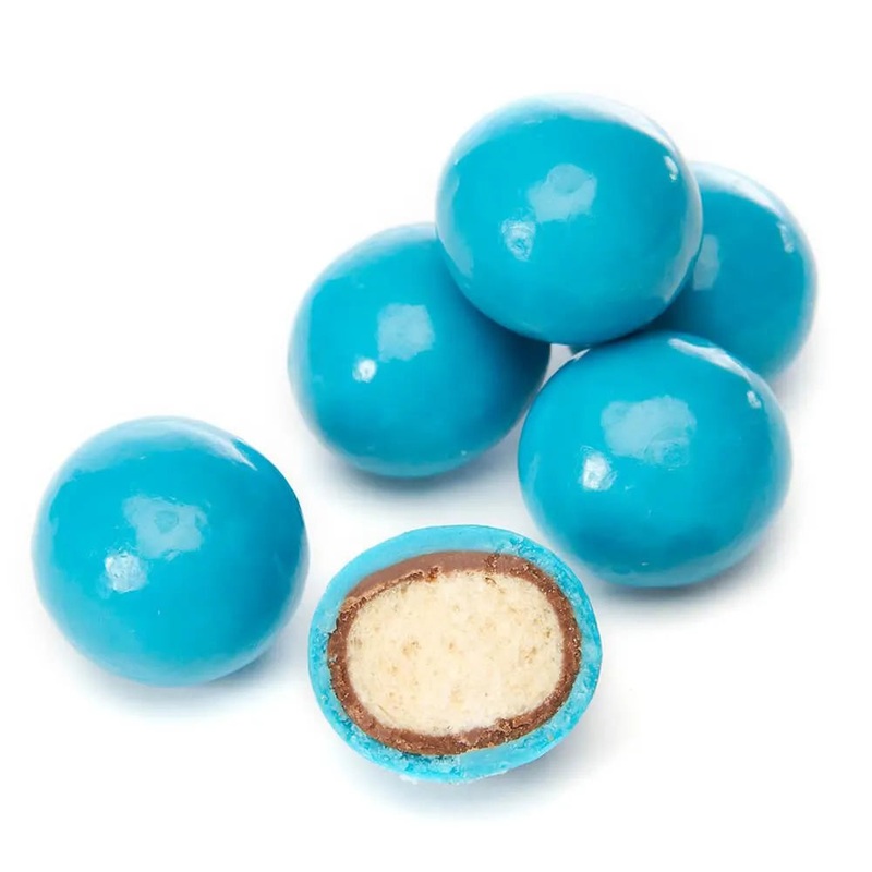 Koppers Milk Chocolate Covered Malt Balls – Blue: 5LB Bag