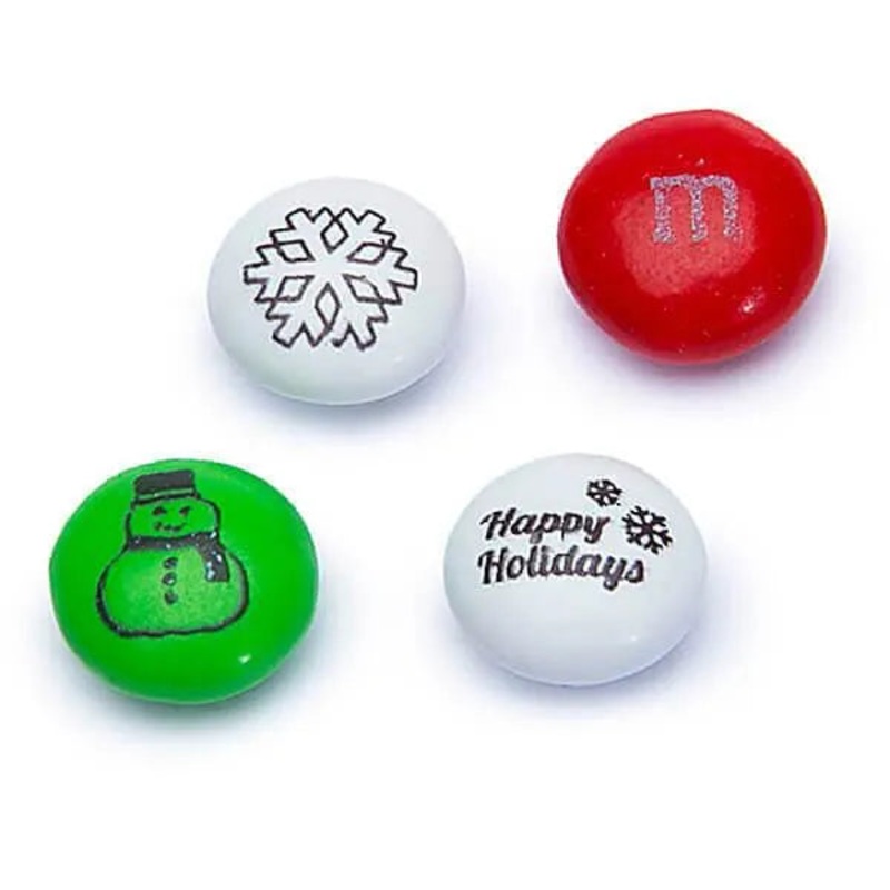 M&M’s Milk Chocolate Candy – Christmas: 2LB Bag