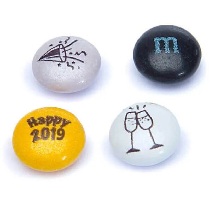 M&M’s Milk Chocolate Candy – New Year 2019: 2LB Bag