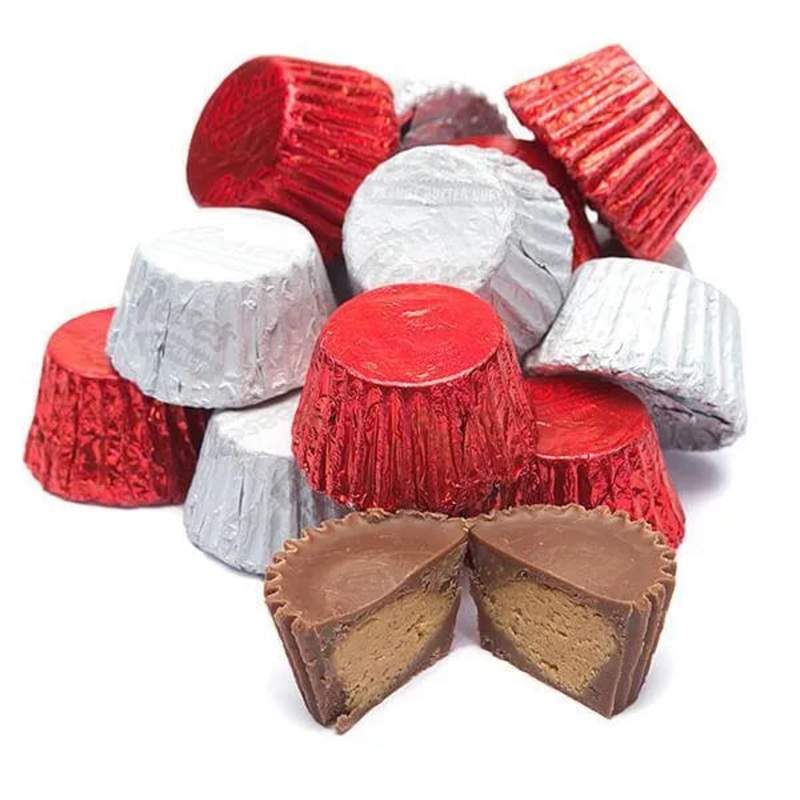 Reeses Peanut Butter Cups Color Combo – Red and White: 400-Piece Box