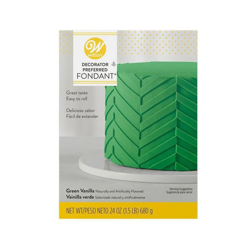 Wilton Decorator Preferred Fondant – Green: 24-Ounce Package