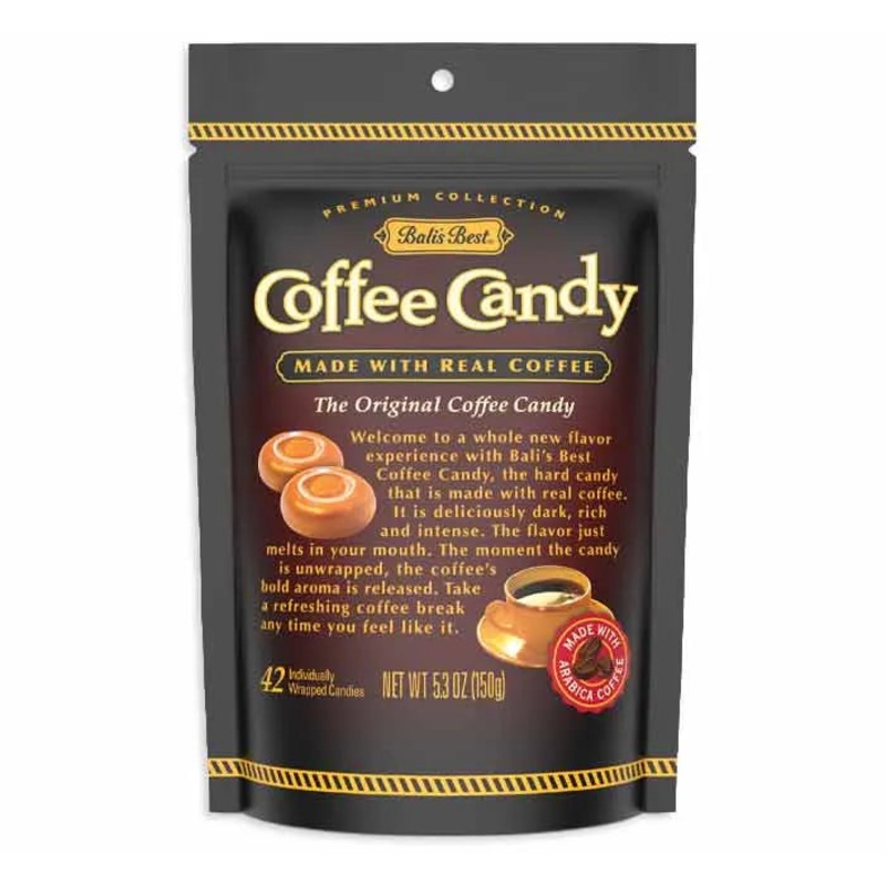Bali’s Best Coffee Candy 5.3-Ounce Bag: 12-Piece Box