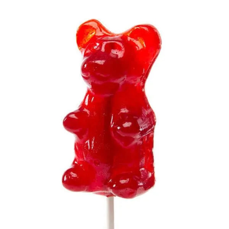 Giant Gummy Bear on a Stick – Cherry Cola