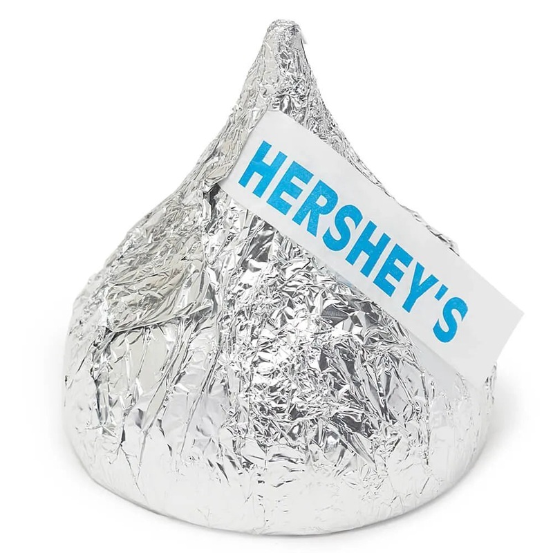 Hershey’s Giant KISS Hollow Milk Chocolate: 12-Ounce Gift Box
