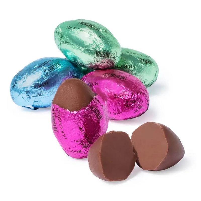 Hershey’s Solid Milk Chocolate Eggs: 9-Ounce Bag
