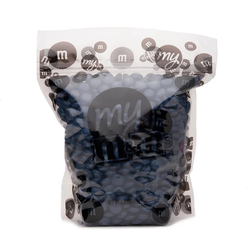 M&M’s Milk Chocolate Candy – Dark Blue: 2LB Bag