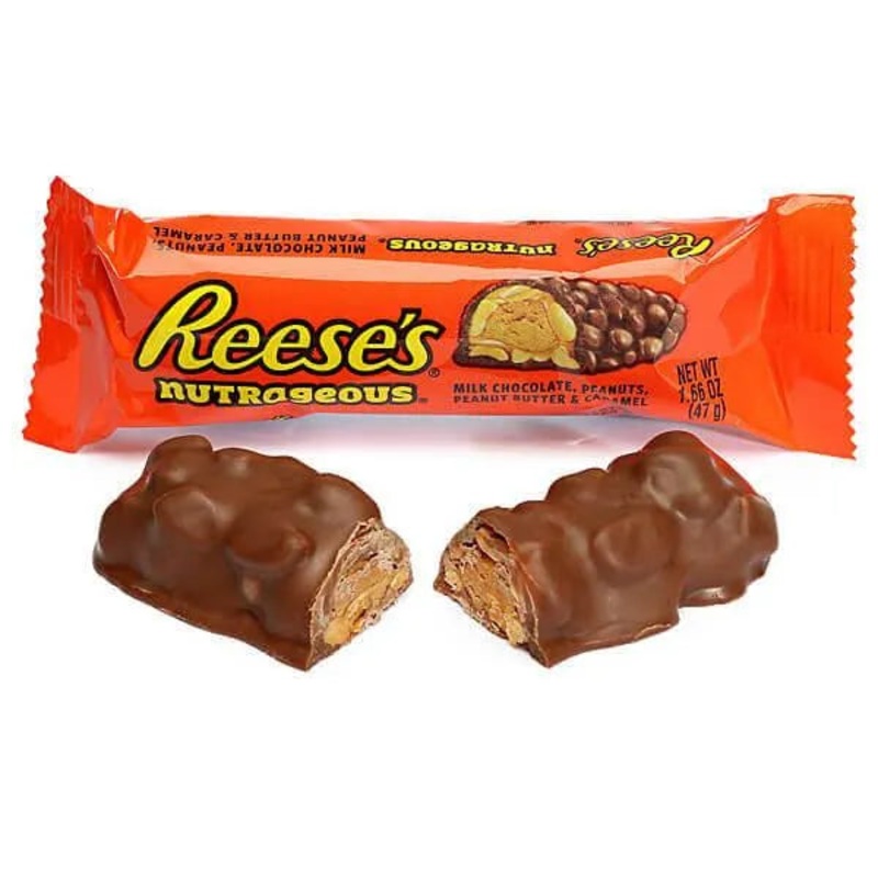 Reese’s NutRageous Candy Bars: 18-Piece Box