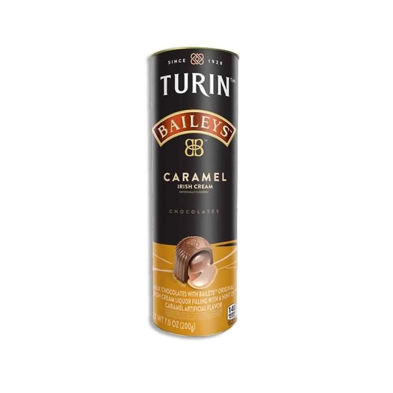 Turin Bailey’s Caramel Irish Cream Liquor Filled Chocolates: 20-Piece Tube