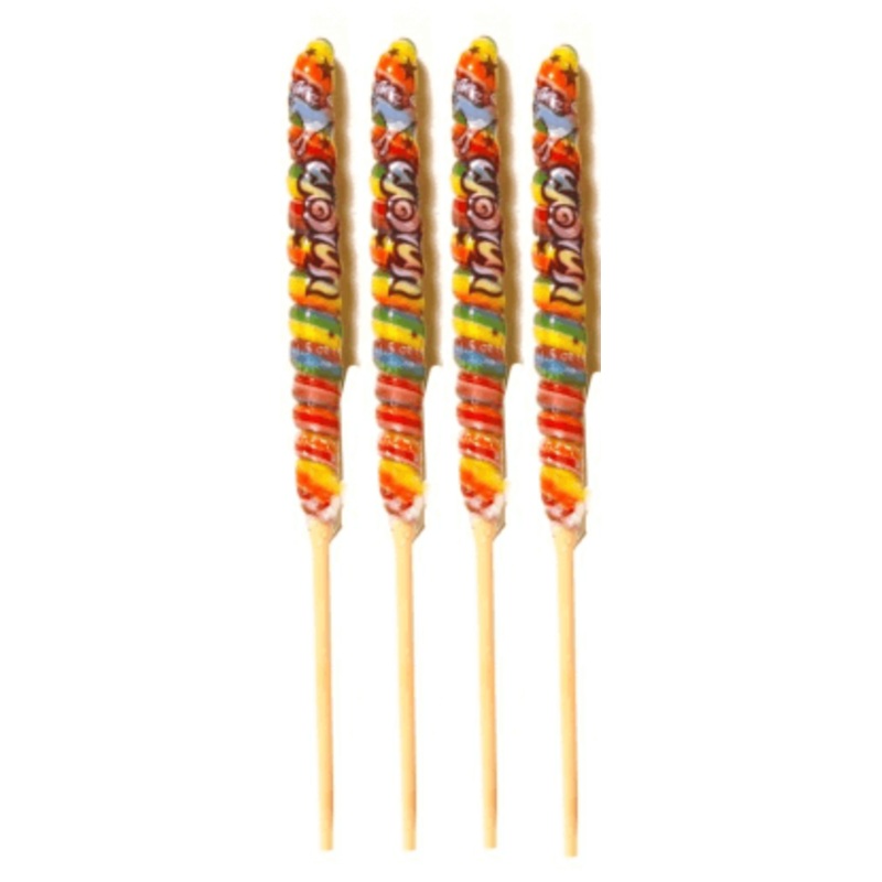 Adams & Brooks 12 Inch Unicorn Pop Rainbow 1.5oz 72ct