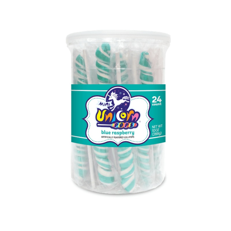 Adams & Brooks Turquoise Mini Unicorn Pop jar 24ct