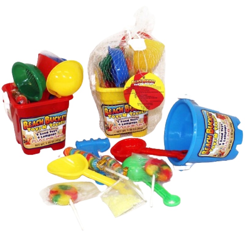 Beach Bucket Toys n’ Treats