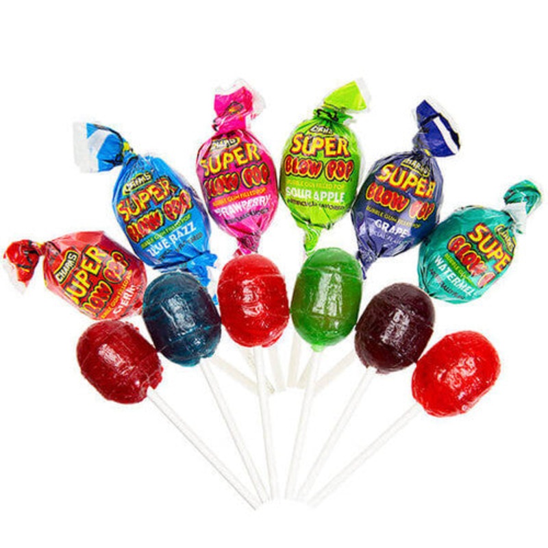 CHARMS SUPER BLOW POPS ASSORTED FLAVORS