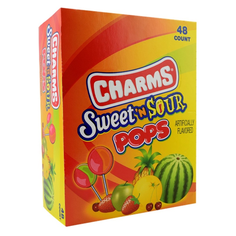 Charms Sweet ‘N Sour Pops Lollipops