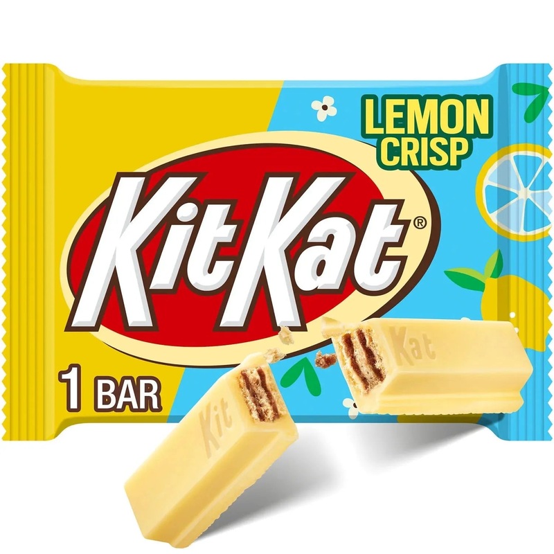 Kit Kat Lemon Crisp Chocolate Bars: 24-Piece Box