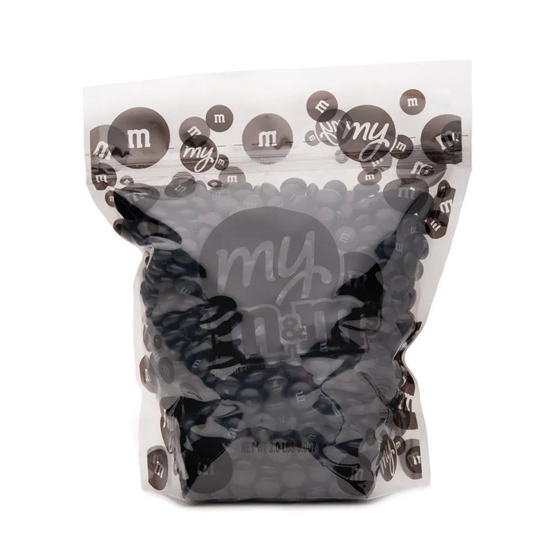 M&M’s Milk Chocolate Candy – Black: 2LB Bag