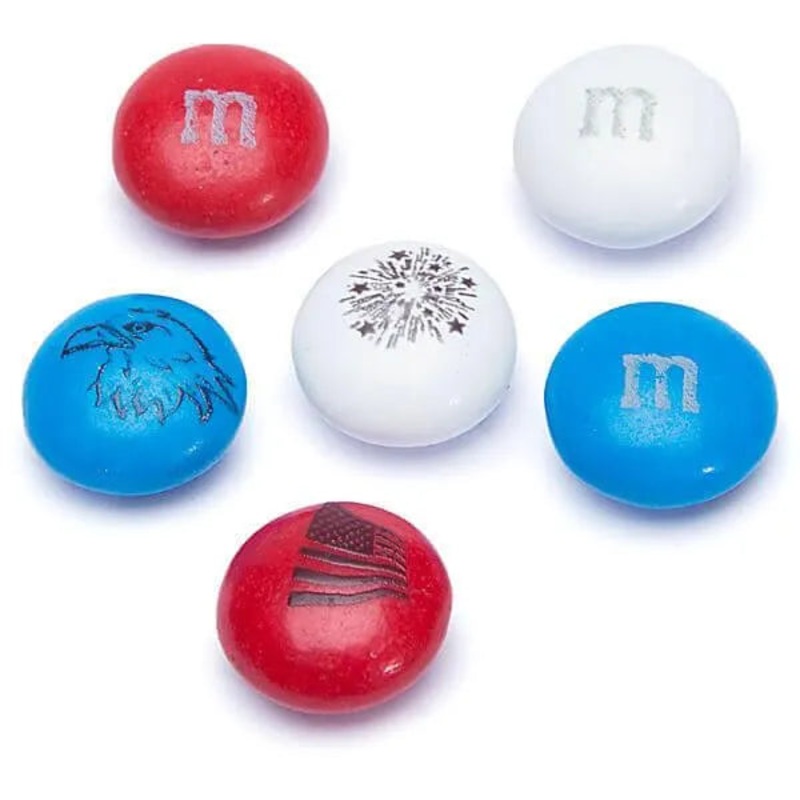 M&M’s Milk Chocolate Candy – USA Freedom: 2LB Bag