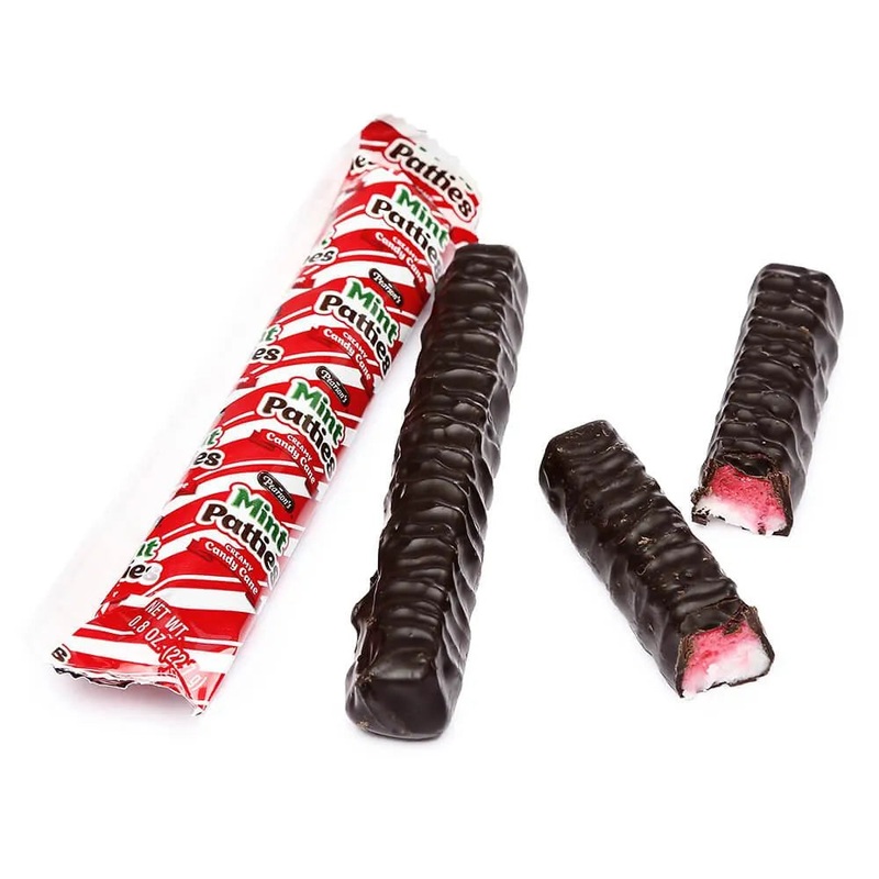 Pearson’s Mint Patties Creamy Candy Cane Sticks: 85-Piece Box