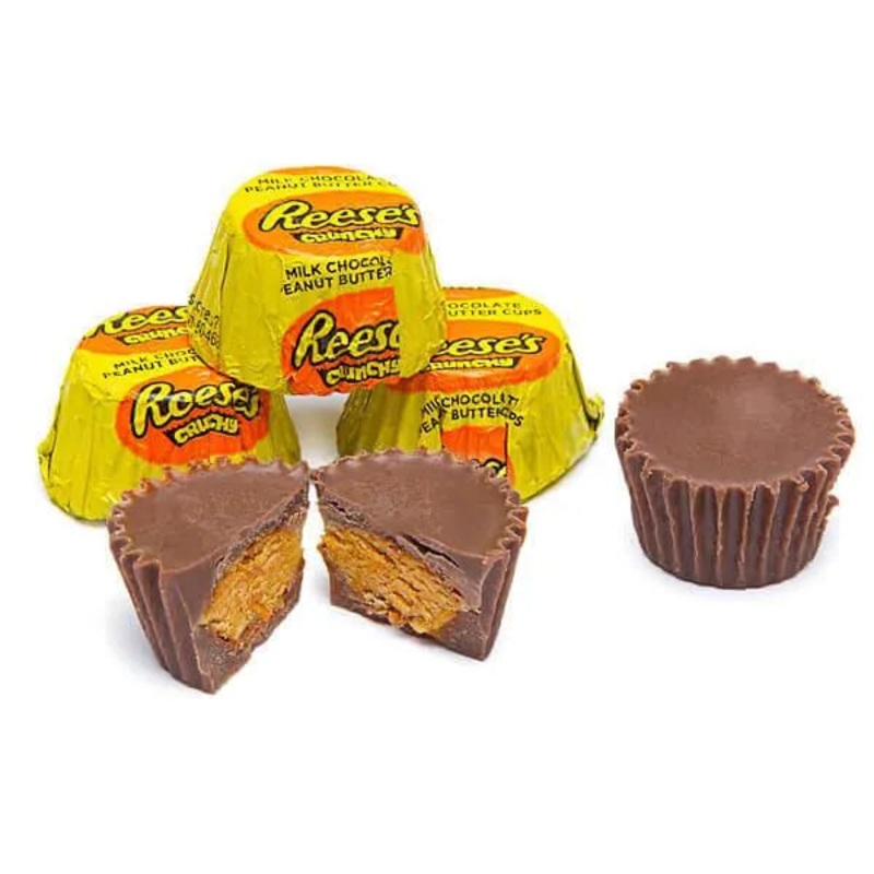 Reese’s Crunchy Peanut Butter Cups Miniatures: 18-Ounce Bag