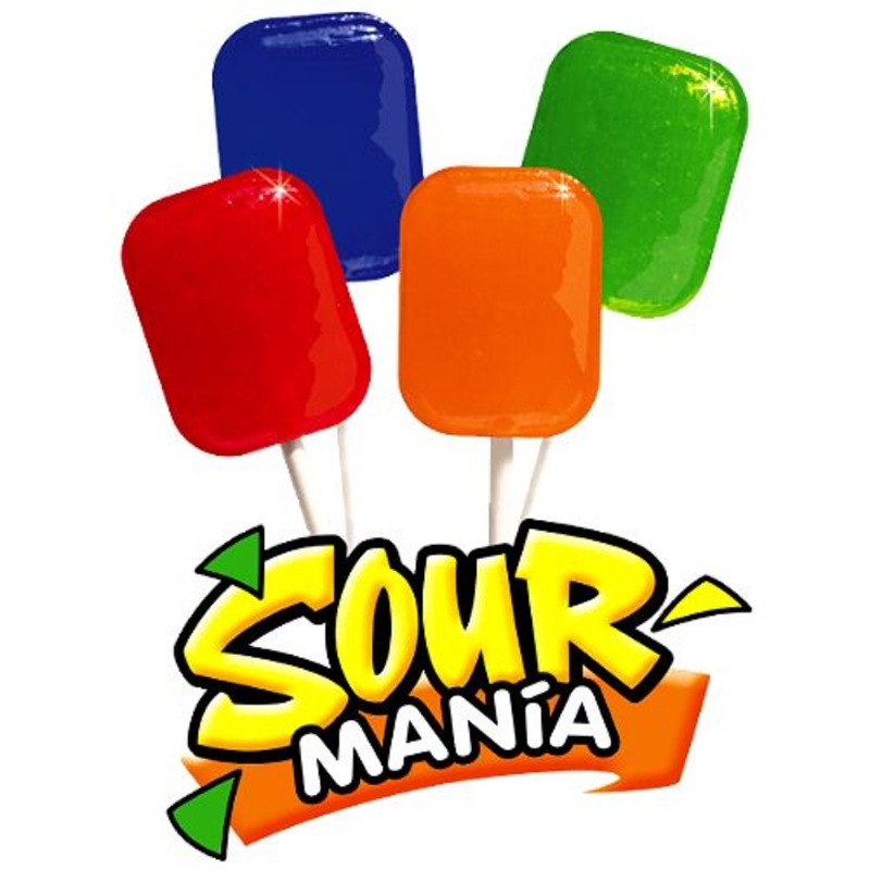 Sour Mania Lollipops 1 oz.