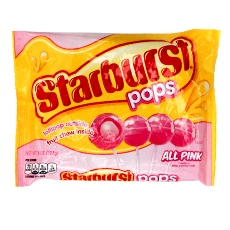 Starburst Pops All Pink 8 oz. Bag