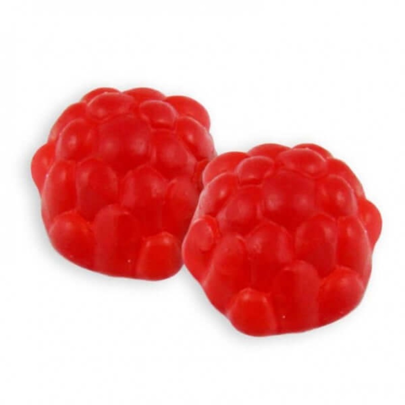 Albanese Berry Red Gummi Raspberries 5lb