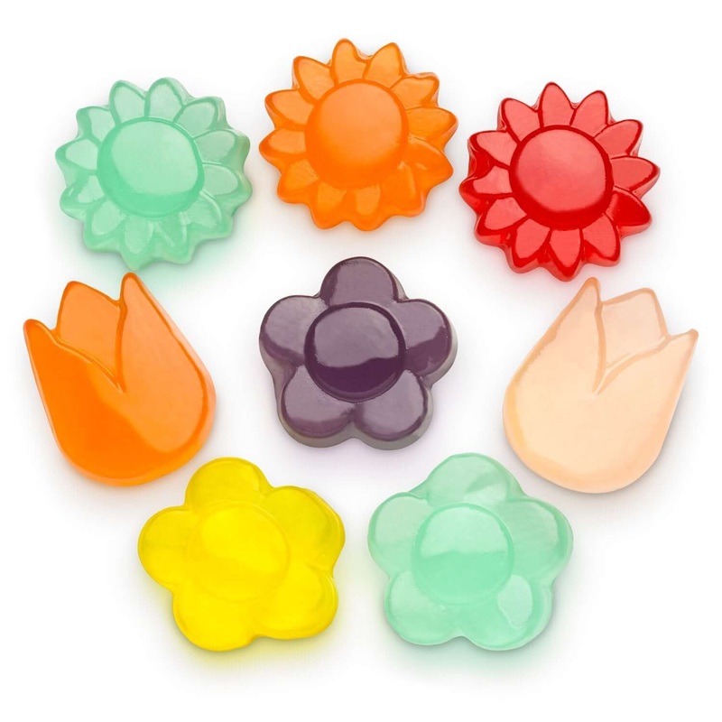 Albanese Gummi Awesome Blossoms Flowers Candy 5lb