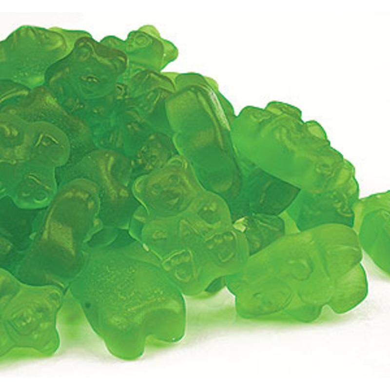 Albanese Gummi Bears Granny Smith Apple 5lb Bag