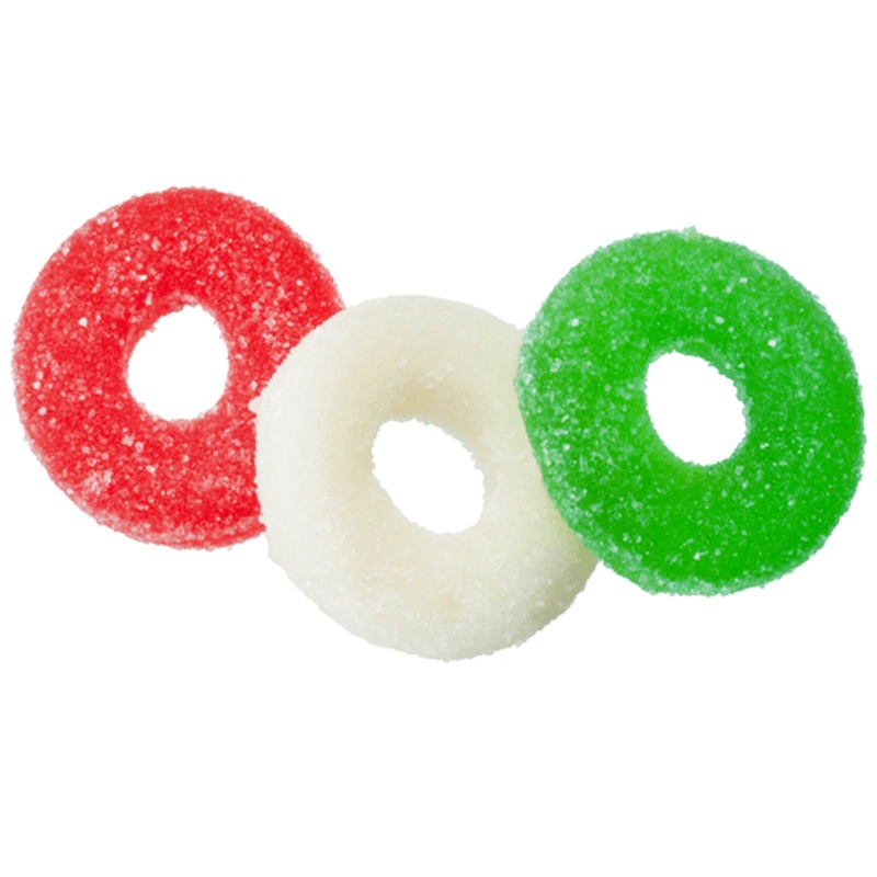 Albanese Gummi Christmas Wreaths Candy 4.5lb Bag