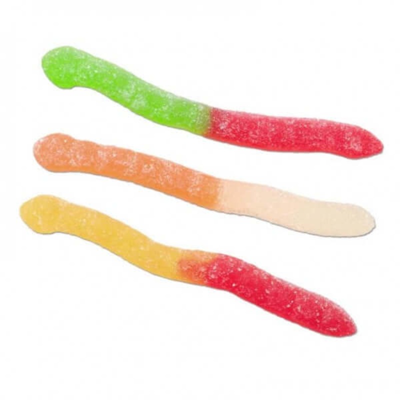 Albanese Sour Wild Fruit Gummy Worms 4.5lb