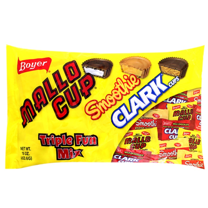 Boyer Triple Fun Mix Fun Size Variety Cups – 16-oz. Bag