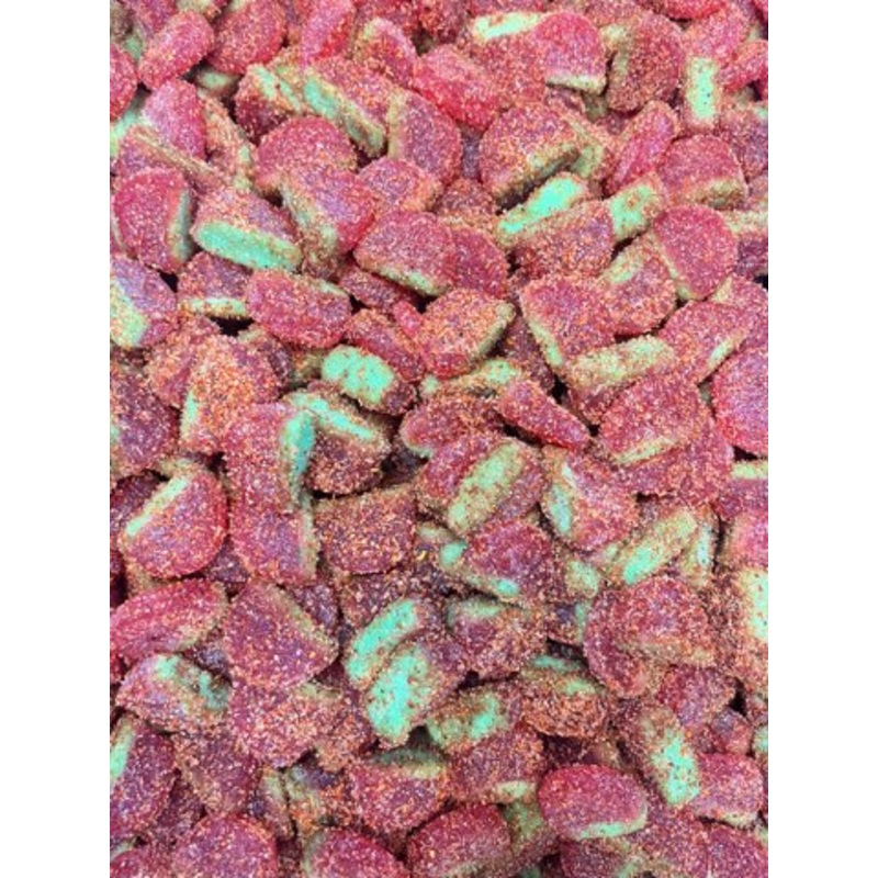 Chili Chamoy Gummy Watermelon Slices 20lb