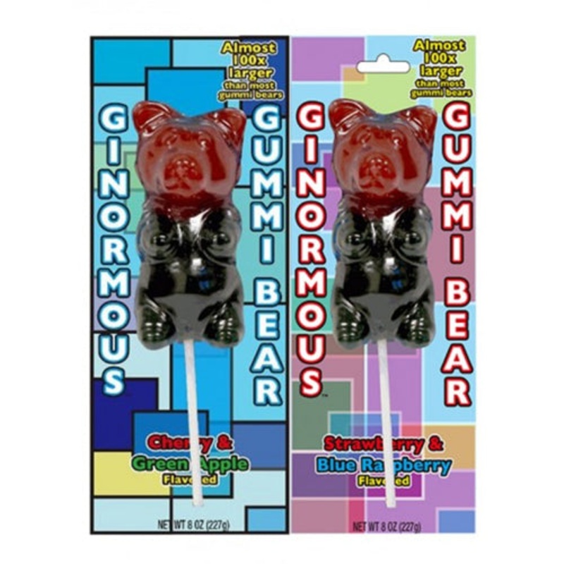 Ginormous Gummi Bear on a Stick 8 oz.