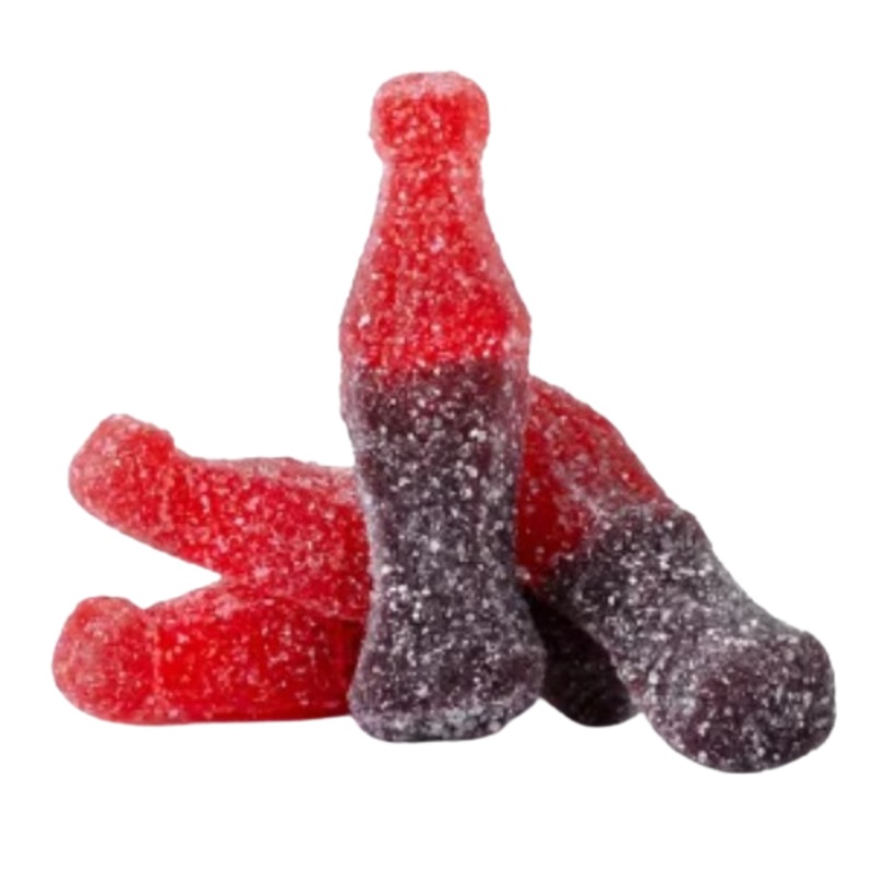 Gummy Sour Cherry Cola Bottle – Bulk Bags