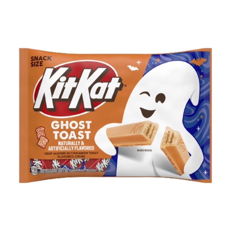 Kit Kat Halloween Ghost Toast Snack Size 9.8 oz. Bag