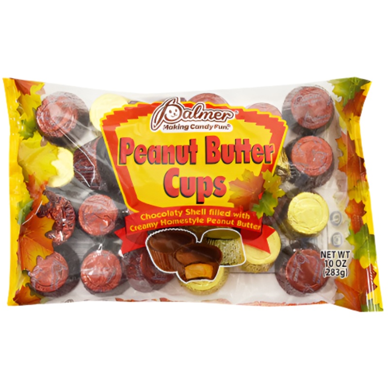 Palmer Autumn Peanut Butter Cups 10 oz. Bag