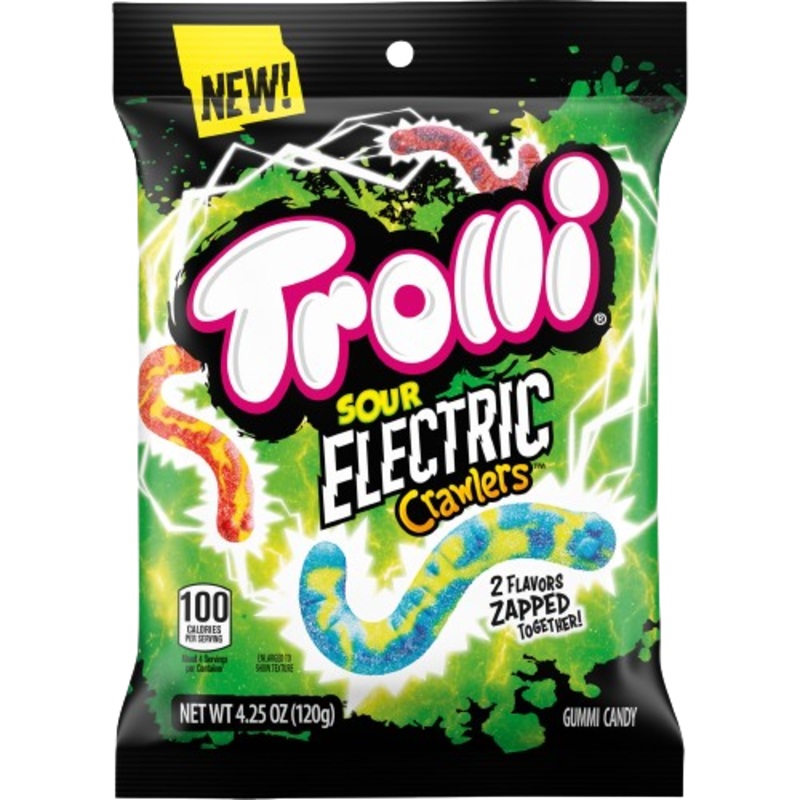 Trolli Sour Electric Crawlers 4.25 oz. Bag