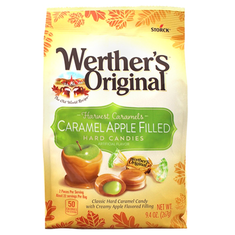 Werther’s Original Caramel Apple Filled Hard Candies 9.4 oz. Bag
