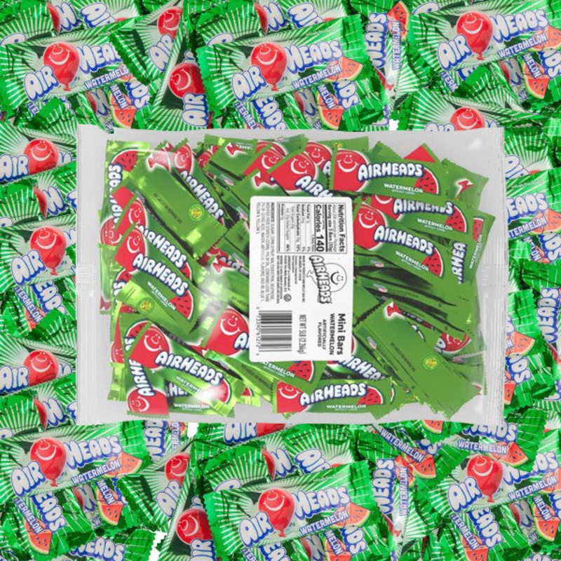 Airheads Mini Watermelon 5lb Bulk